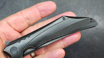 BESTECH KAMOZA BT1911B Titanium Handle: 3.62" M390 Blade