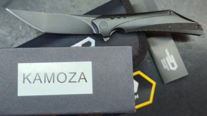BESTECH KAMOZA BT1911B Titanium Handle: 3.62" M390 Blade
