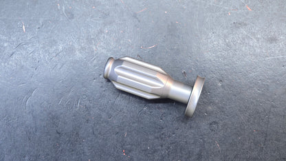 Kansept EDC Bit Driver Drive-R-Saurus G018P3 – Beadblasted Titanium Palm Multitool with Spinner Top