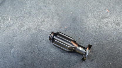 Kansept EDC Bit Driver Drive-R-Saurus G018P3 – Blackwash Titanium Palm Multitool with Spinner Top