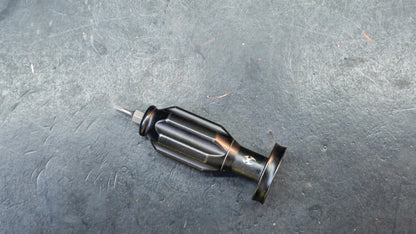 Kansept EDC Bit Driver Drive-R-Saurus G018P3 – Blackwash Titanium Palm Multitool with Spinner Top