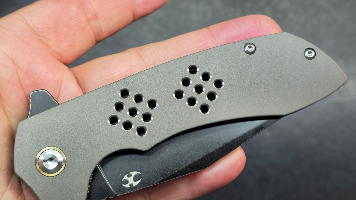 Kansept Entity Black Stonewashed CPM-S35VN (DISCOUNT IN CART)