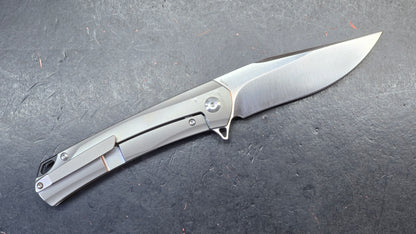 KANSEPT Sprite Titanium Carbon Fiber 3.58” CPM-S35VN Blade, (DISCOUNT IN CART)