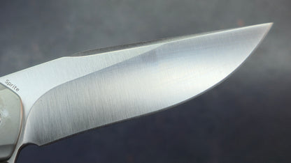 KANSEPT Sprite Titanium Carbon Fiber 3.58” CPM-S35VN Blade, (DISCOUNT IN CART)