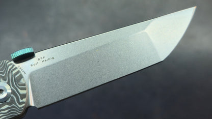 Kansept BTF Black White Nebula Carbon Fiber Handle S35VN (DISCOUNT IN CART)