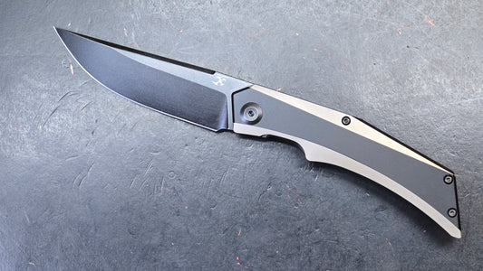 Kansept Folding Knife Naska Titanium CPM-S35VN (DISCOUNT IN CART)