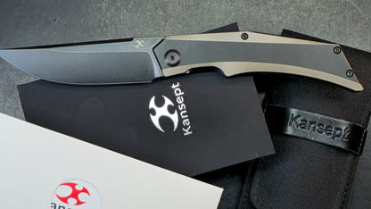 Kansept Folding Knife Naska Titanium CPM-S35VN (DISCOUNT IN CART)