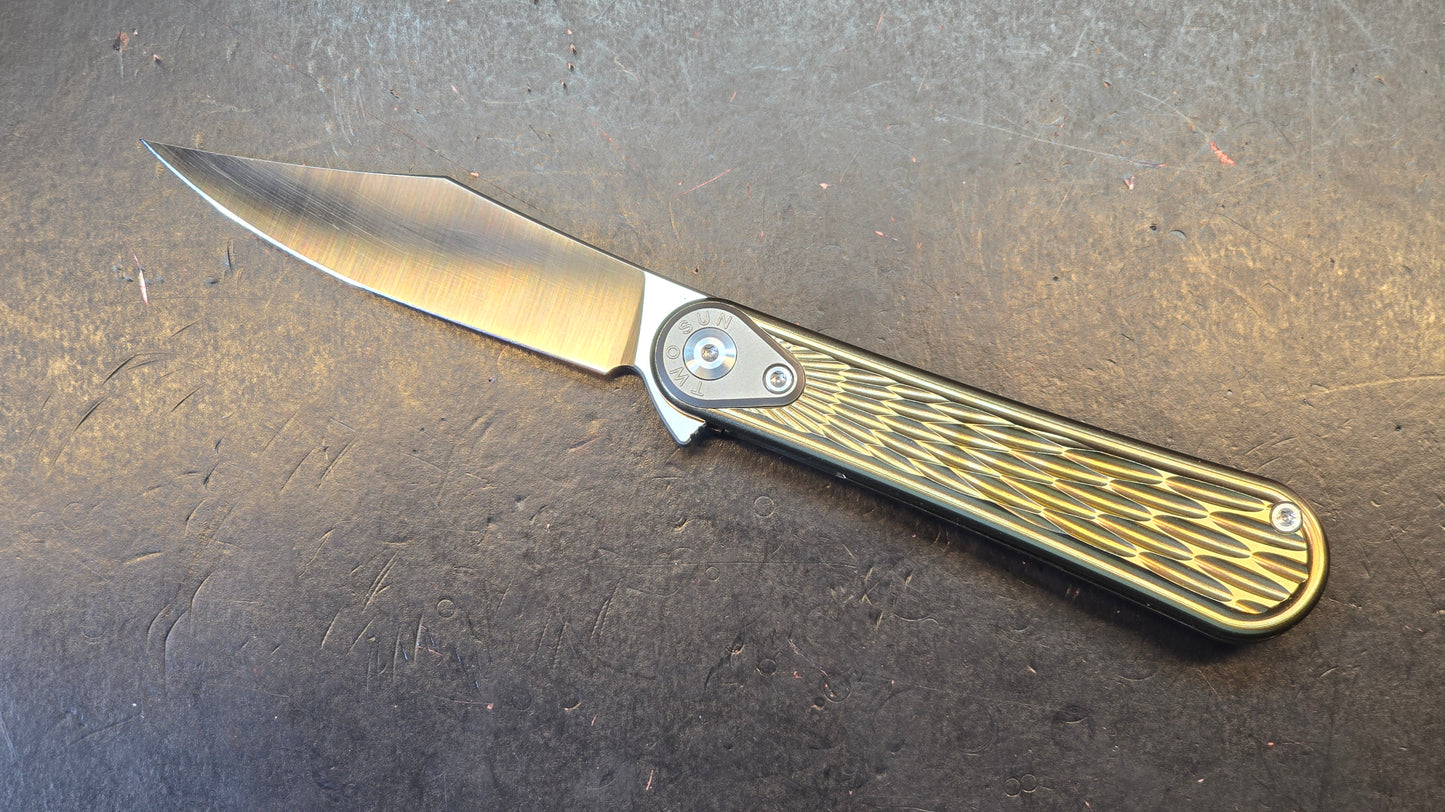 TWOSUN TS232 Titanium Handle 14C28N