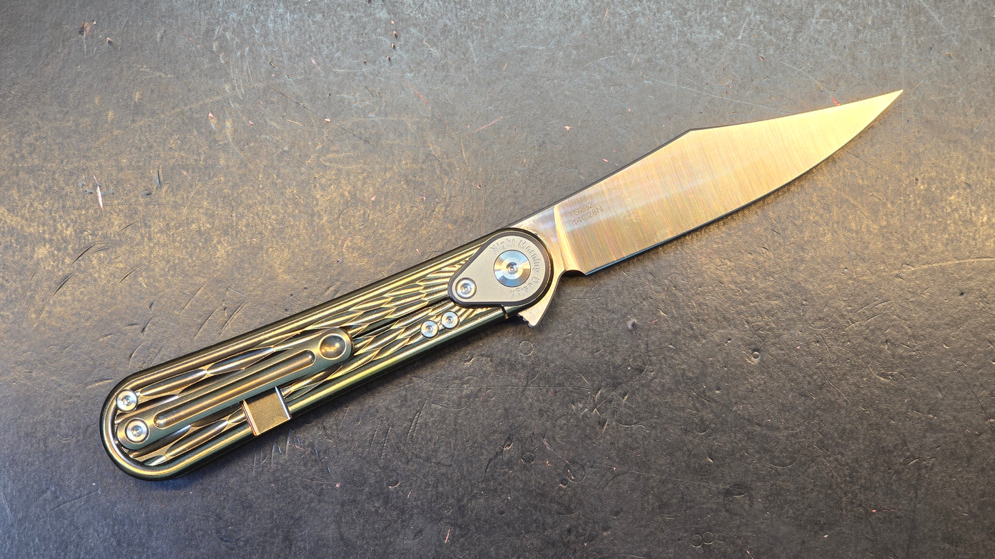 TWOSUN TS232 Titanium Handle 14C28N