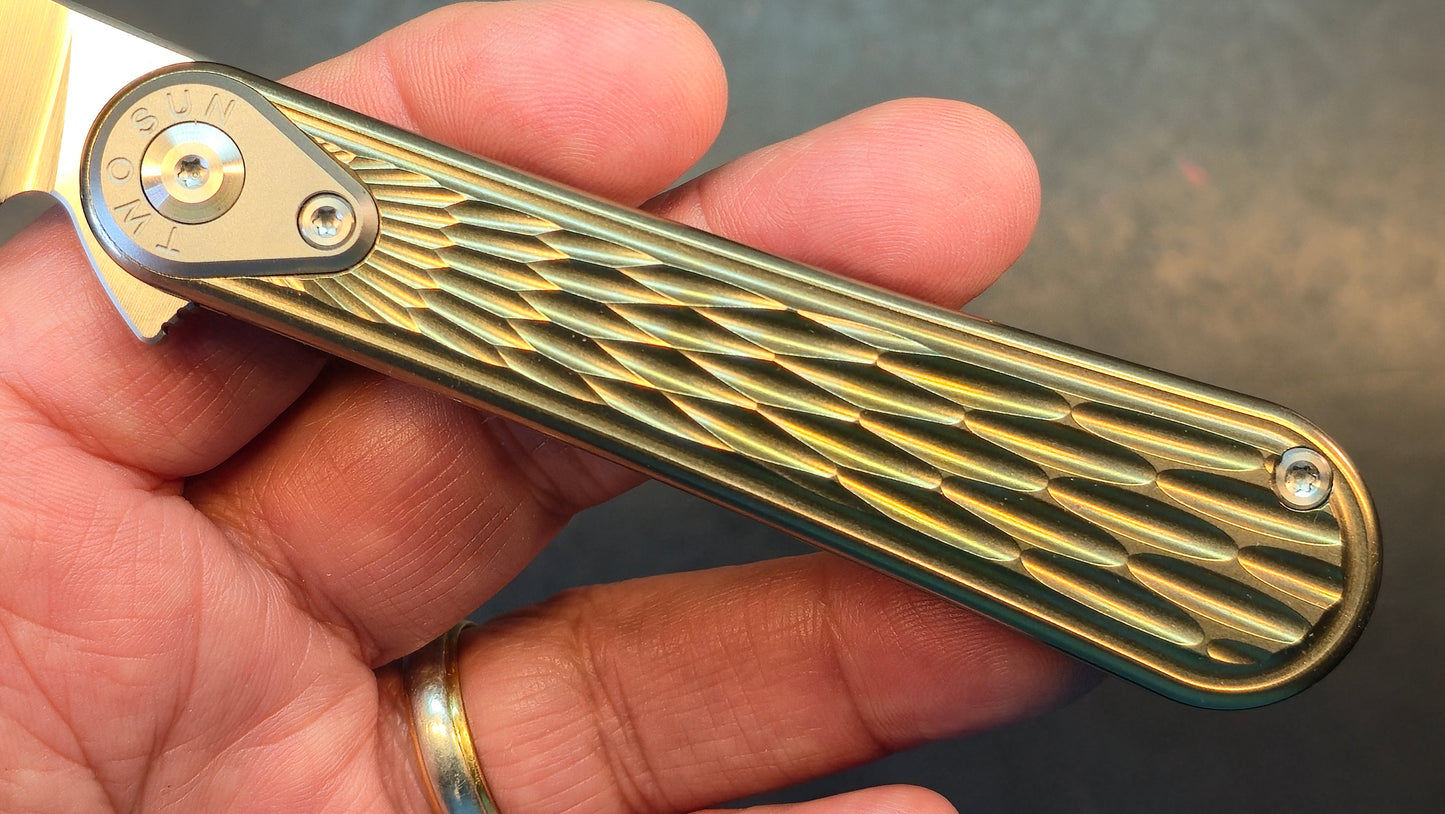 TWOSUN TS232 Titanium Handle 14C28N