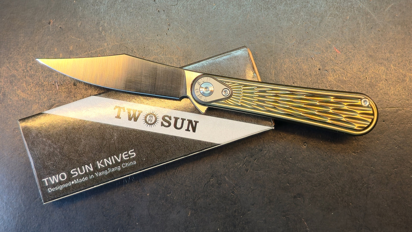TWOSUN TS232 Titanium Handle 14C28N