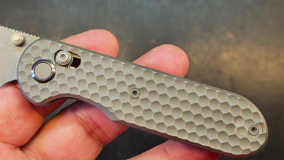 Geo Ethereal Cutter Gray Titanium Handle M390