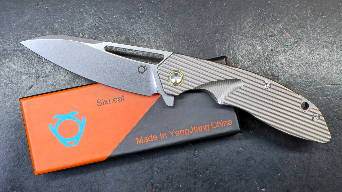 SixLeaf SL-29 Titanium CPM 20CV