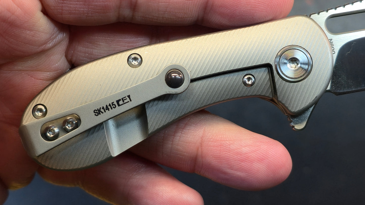 Space Time SK1415 Titanium N690