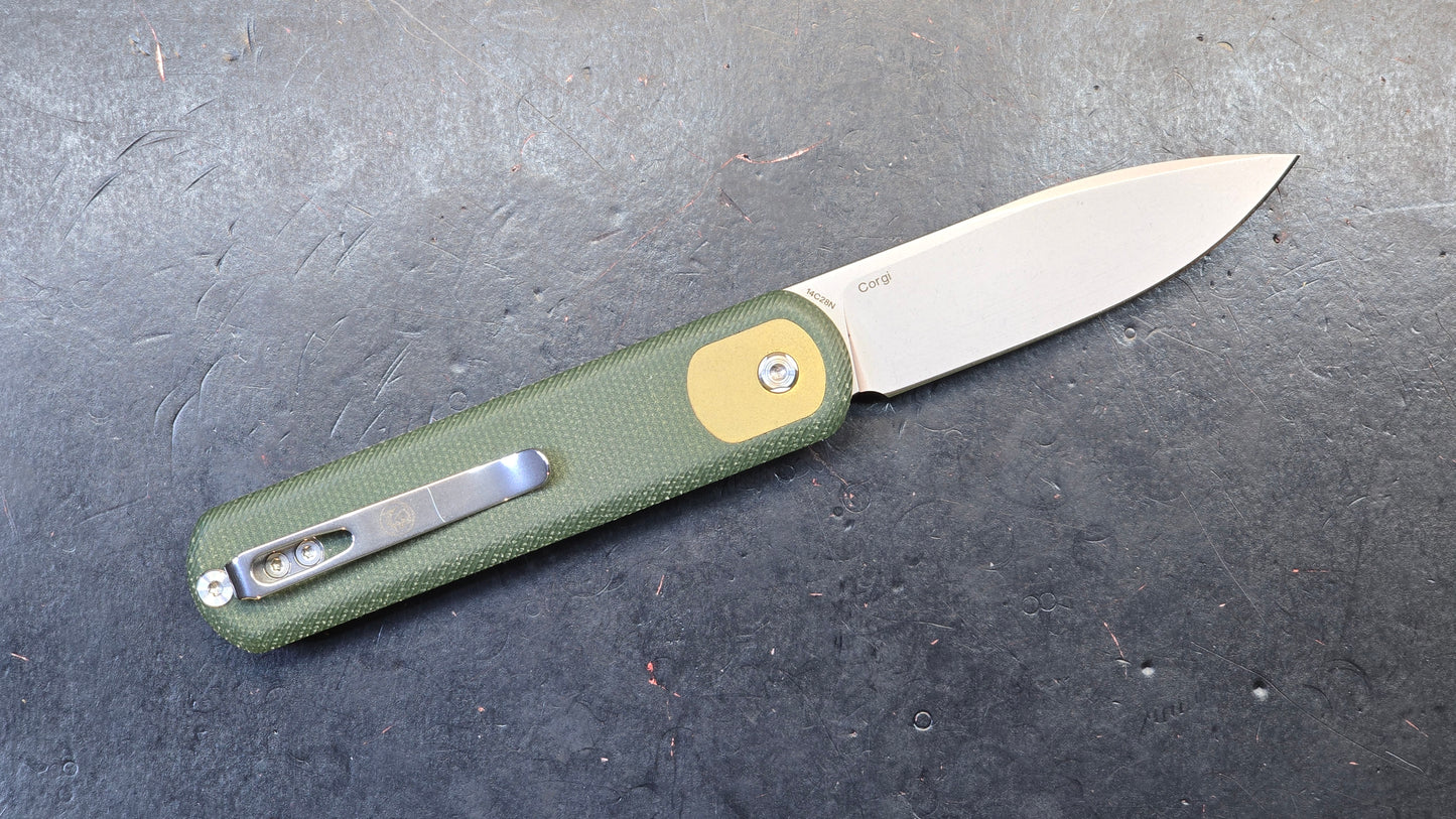 Vosteed Corgi Micarta 14C28N (Discount in Cart)