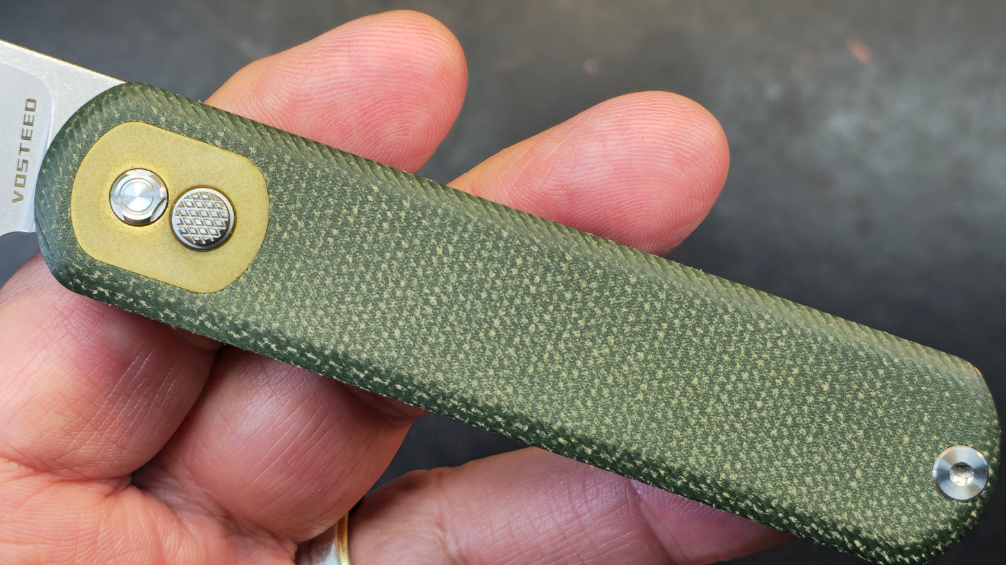 Vosteed Corgi Micarta 14C28N (Discount in Cart)