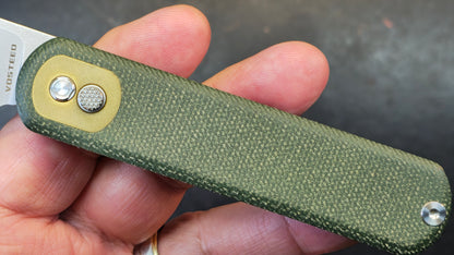 Vosteed Corgi Micarta 14C28N (Discount in Cart)