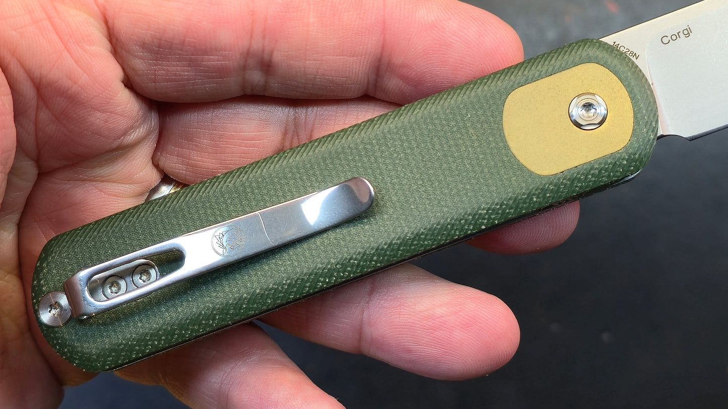 Vosteed Corgi Micarta 14C28N (Discount in Cart)