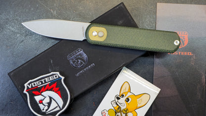 Vosteed Corgi Micarta 14C28N (Discount in Cart)