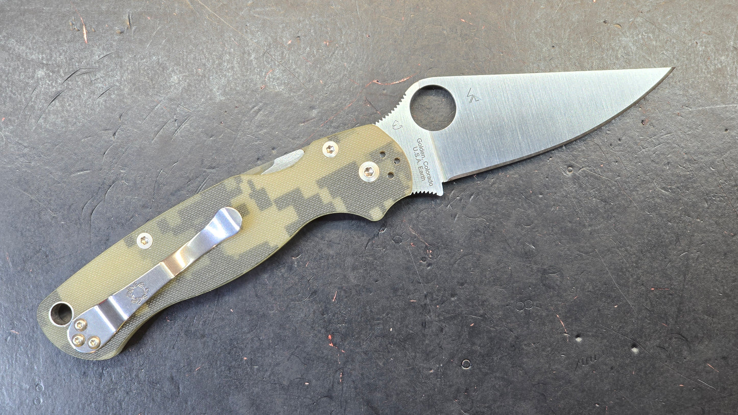 Spyderco Paramilitary 2 Digi Camo G10 S45VN (DISCOUNT IN CART)