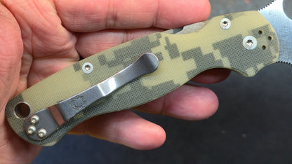 Spyderco Paramilitary 2 Digi Camo G10 S45VN (DISCOUNT IN CART)