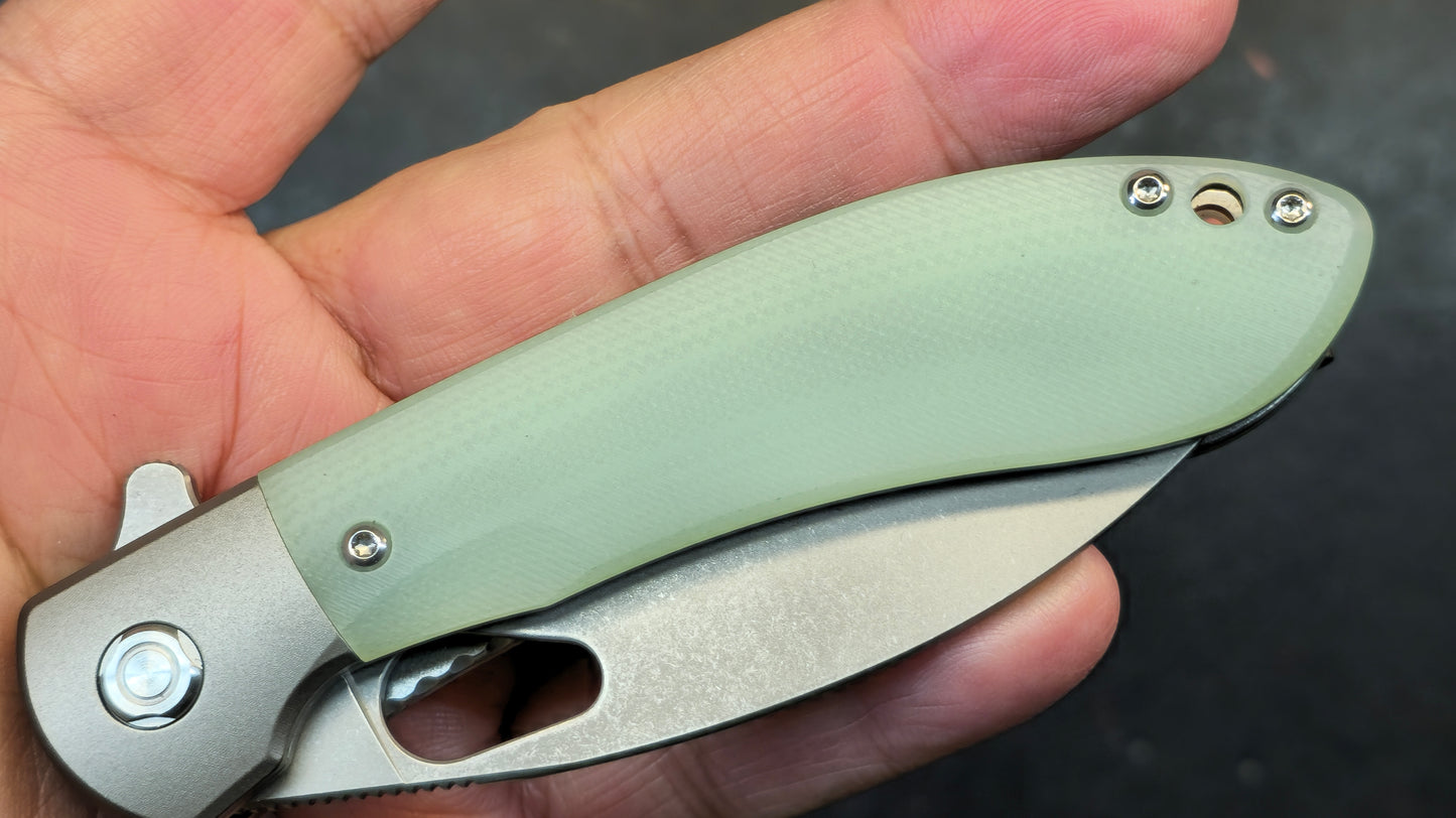 Vosteed Nightshade Titanium G-10 Elmax