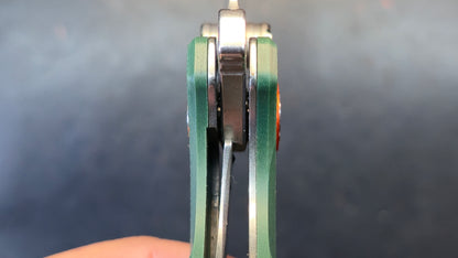 Artisan Cutlery Proponent Liner Lock Knife Green G10 Handle Plain D2