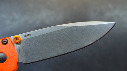 Benchmade Mini Bugout Folding Knife Grivory Handle S30V (Discount in Cart)