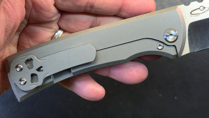 Chaves Redencion 229 Kickstop Drop Point Knife Titanium M390 (Discount in cart)