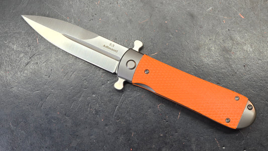Ganzo Adimanti Samson Orange G10 Handle D2 Spear Point