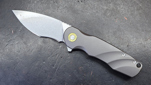 TwoSun TS517 Black/Gray Titanium Handle 14C28N