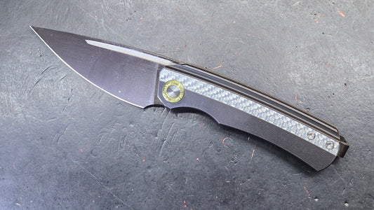 TwoSun TS494 Titanium & Carbon Fiber Handle YJ01-V1 Steel