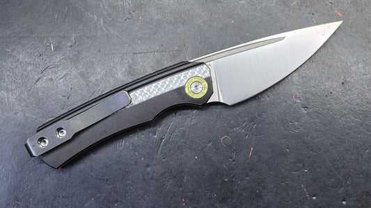 TwoSun TS494 Titanium & Carbon Fiber Handle YJ01-V1 Steel