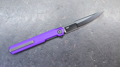 Bestech DUOZ Black/Jade/Purple G10 Handle 14C28N