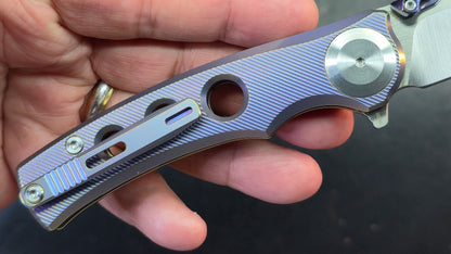Dreamtech D3915 Button Liner Lock Purple & Gold Ano Ti M390