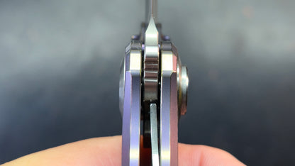 Dreamtech D3915 Button Liner Lock Purple & Gold Ano Ti M390