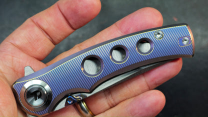 Dreamtech D3915 Button Liner Lock Purple & Gold Ano Ti M390