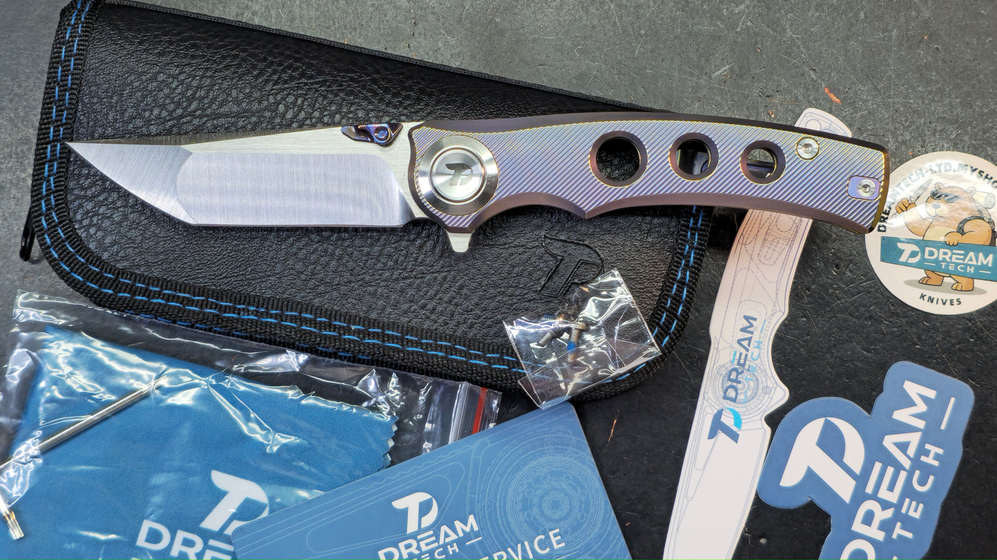 Dreamtech D3915 Button Liner Lock Purple & Gold Ano Ti M390
