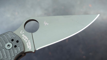 Spyderco Para 3 Salt Compression Lock Black G10 Handle MagnaCut Blade