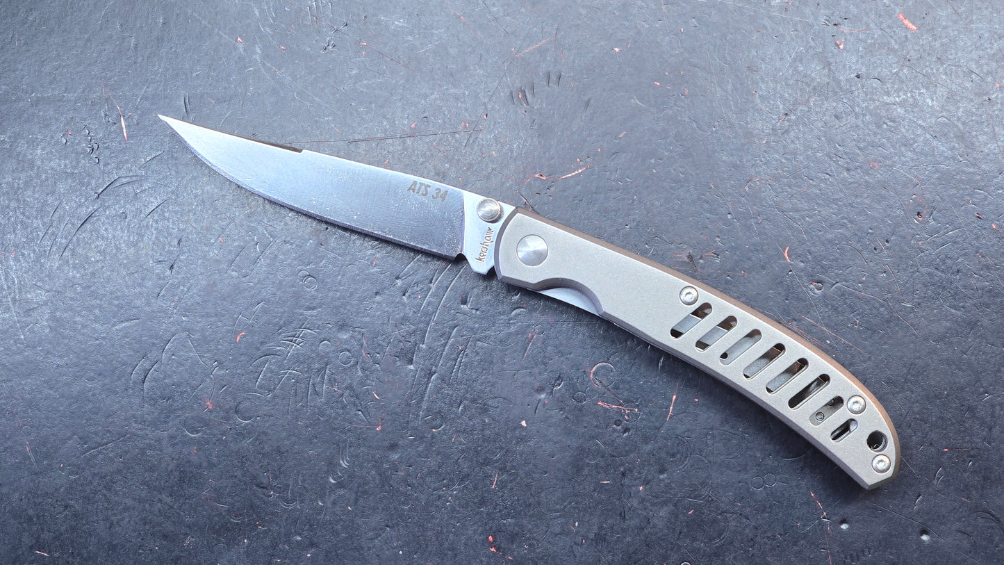 Kershaw Wild Turkey Titanium ATS 34