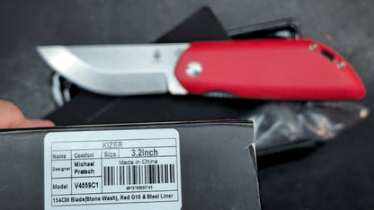 Kizer Comfort G10 154CM