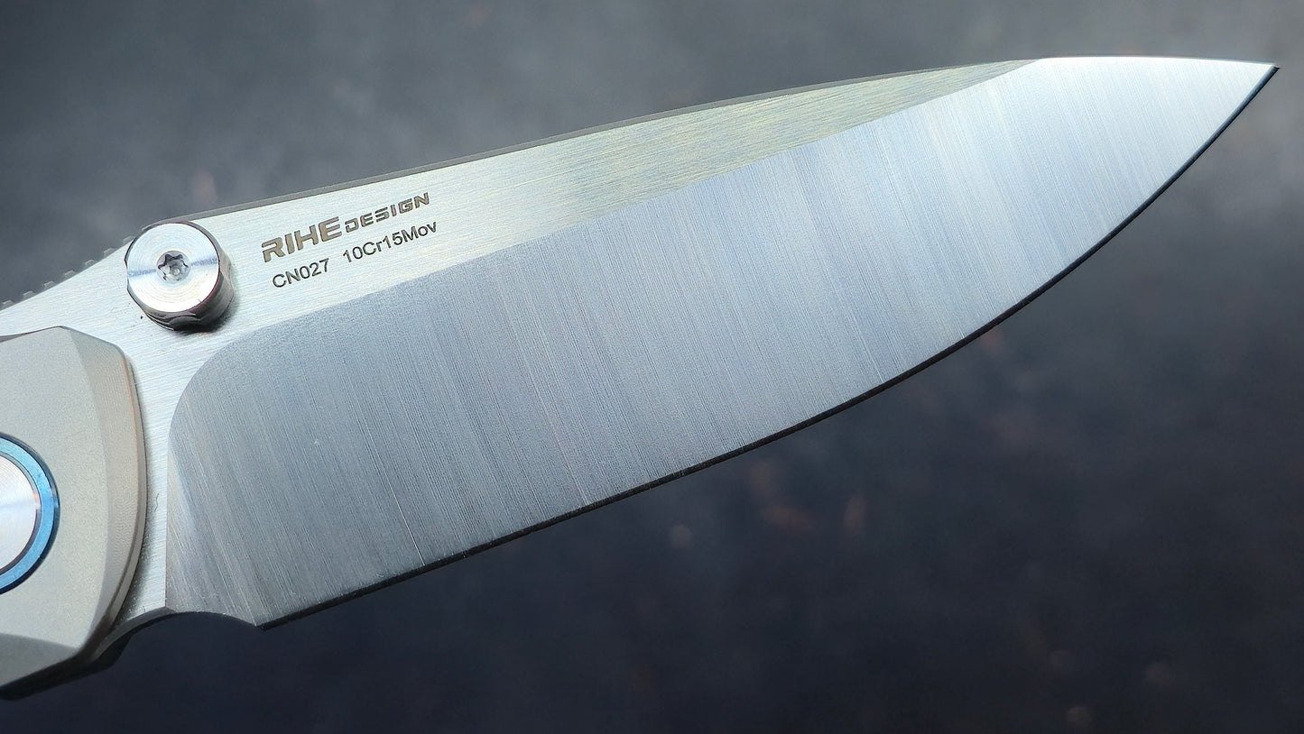 YJGDCN CN027 Ti/Carbon Fiber 10CR15MOV