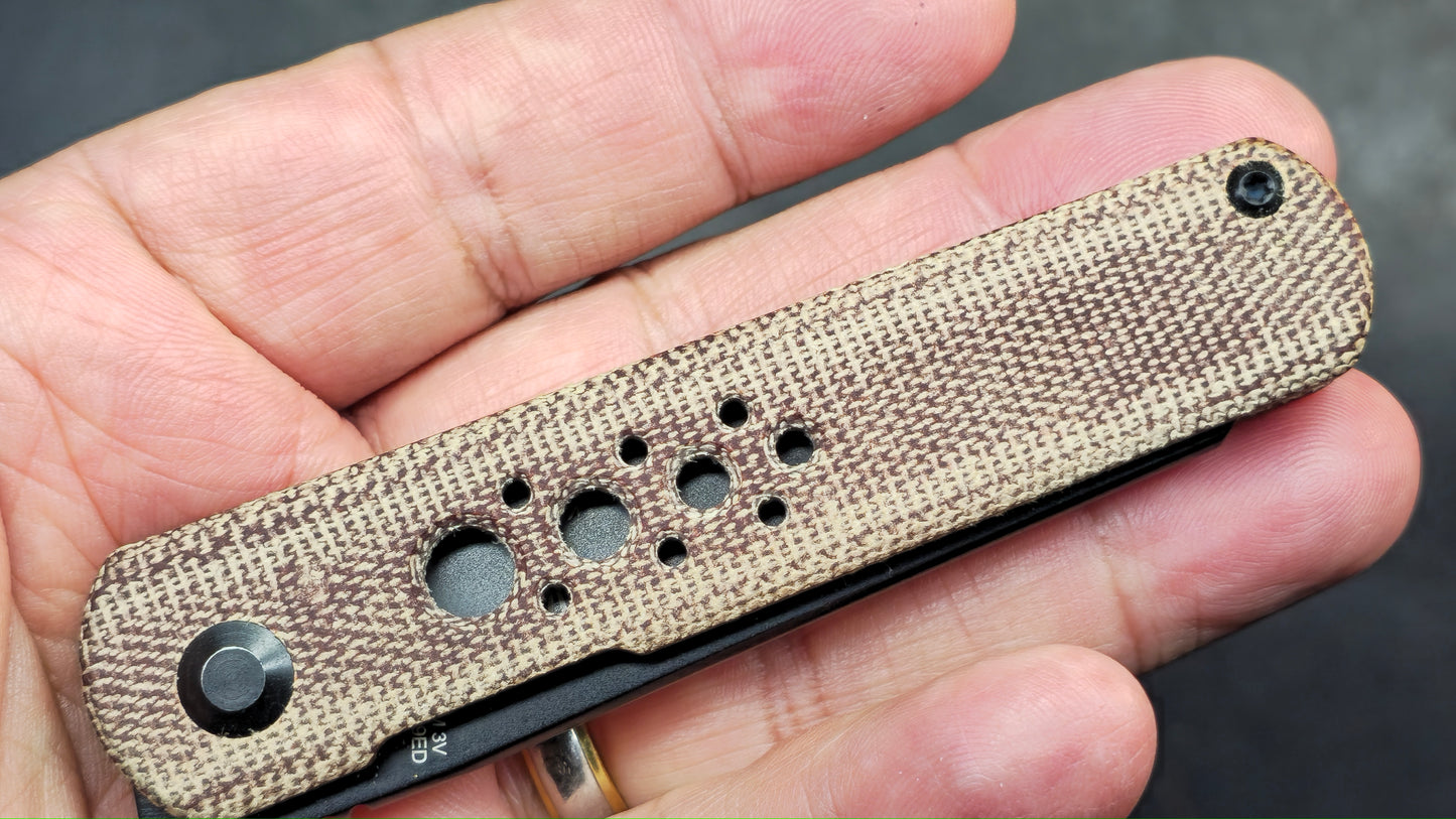 Kizer Feist (Deadpool Numbered SE) Micarta CPM3V