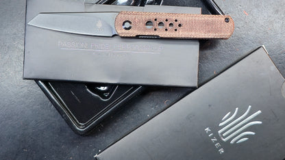 Kizer Feist (Deadpool Numbered SE) Micarta CPM3V