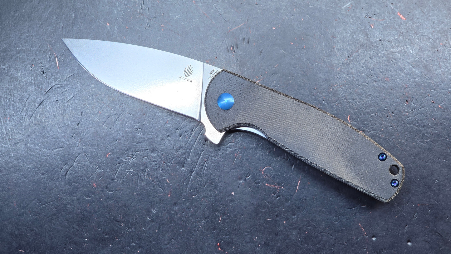 Kizer Gemini Micarta N690