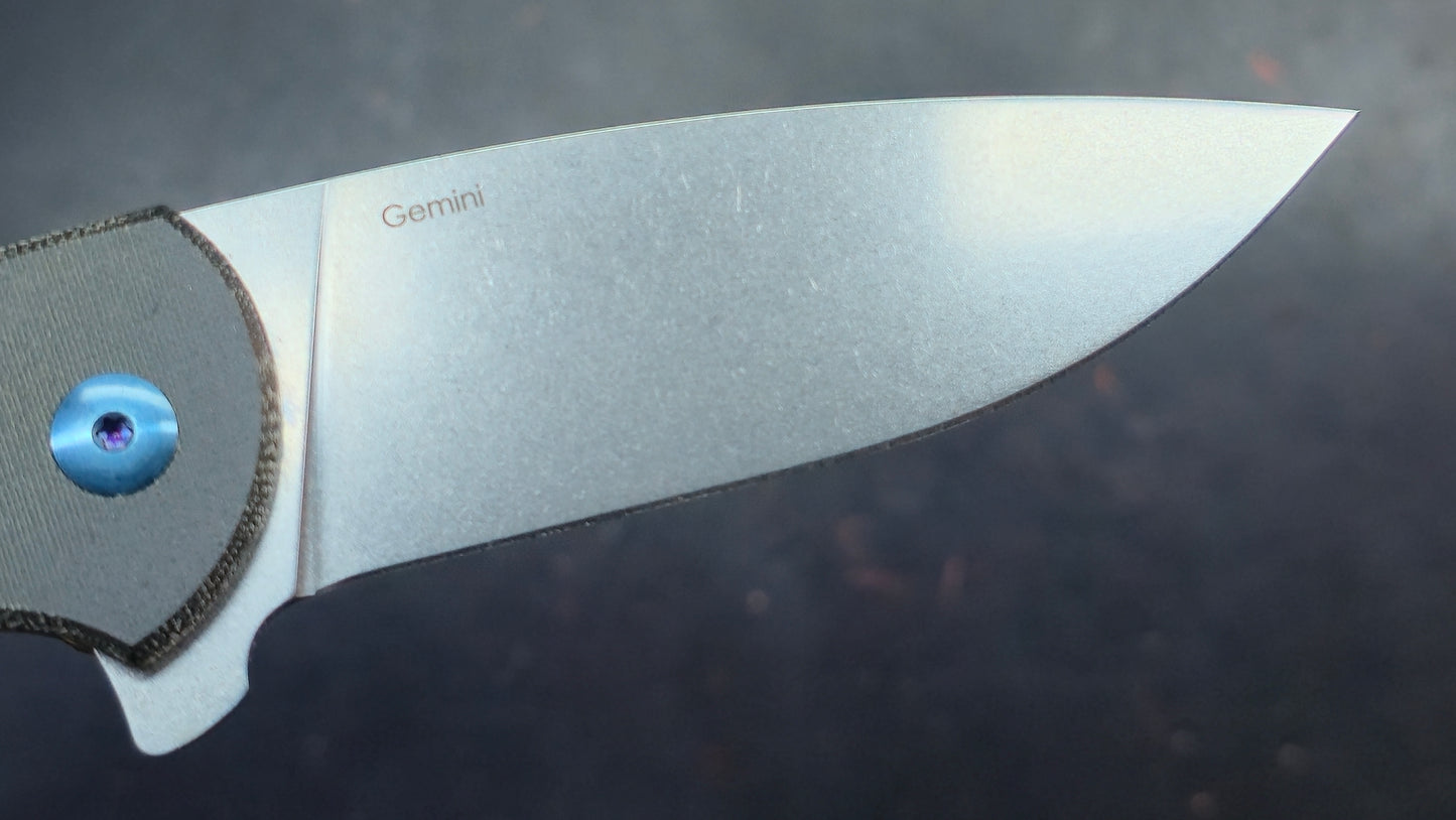 Kizer Gemini Micarta N690