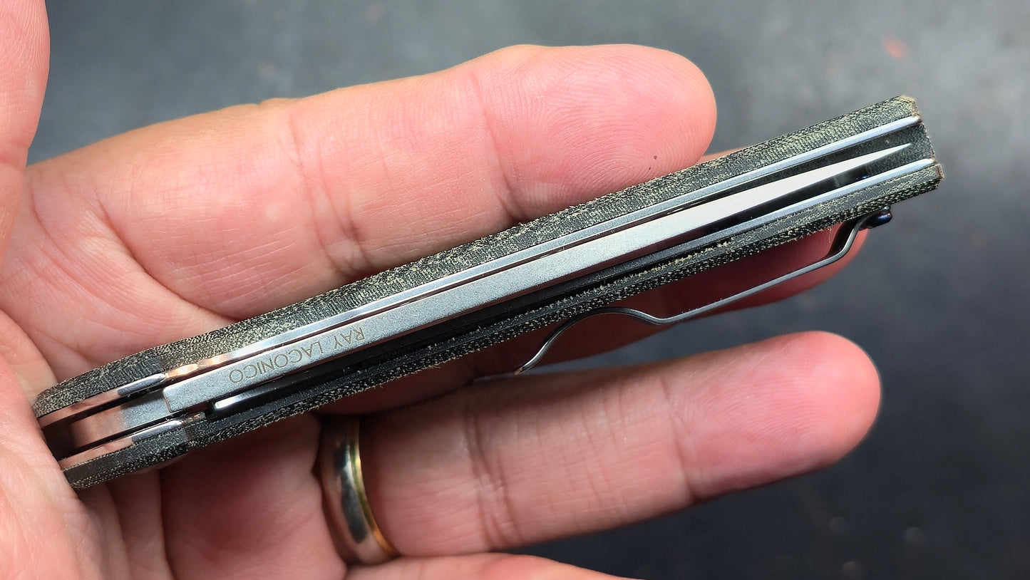 Kizer Gemini Micarta N690