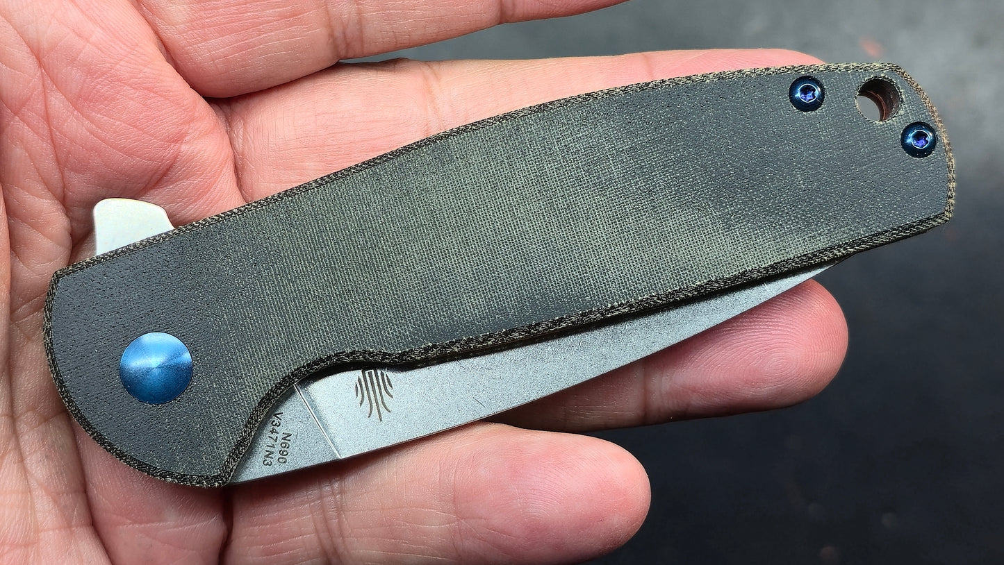 Kizer Gemini Micarta N690