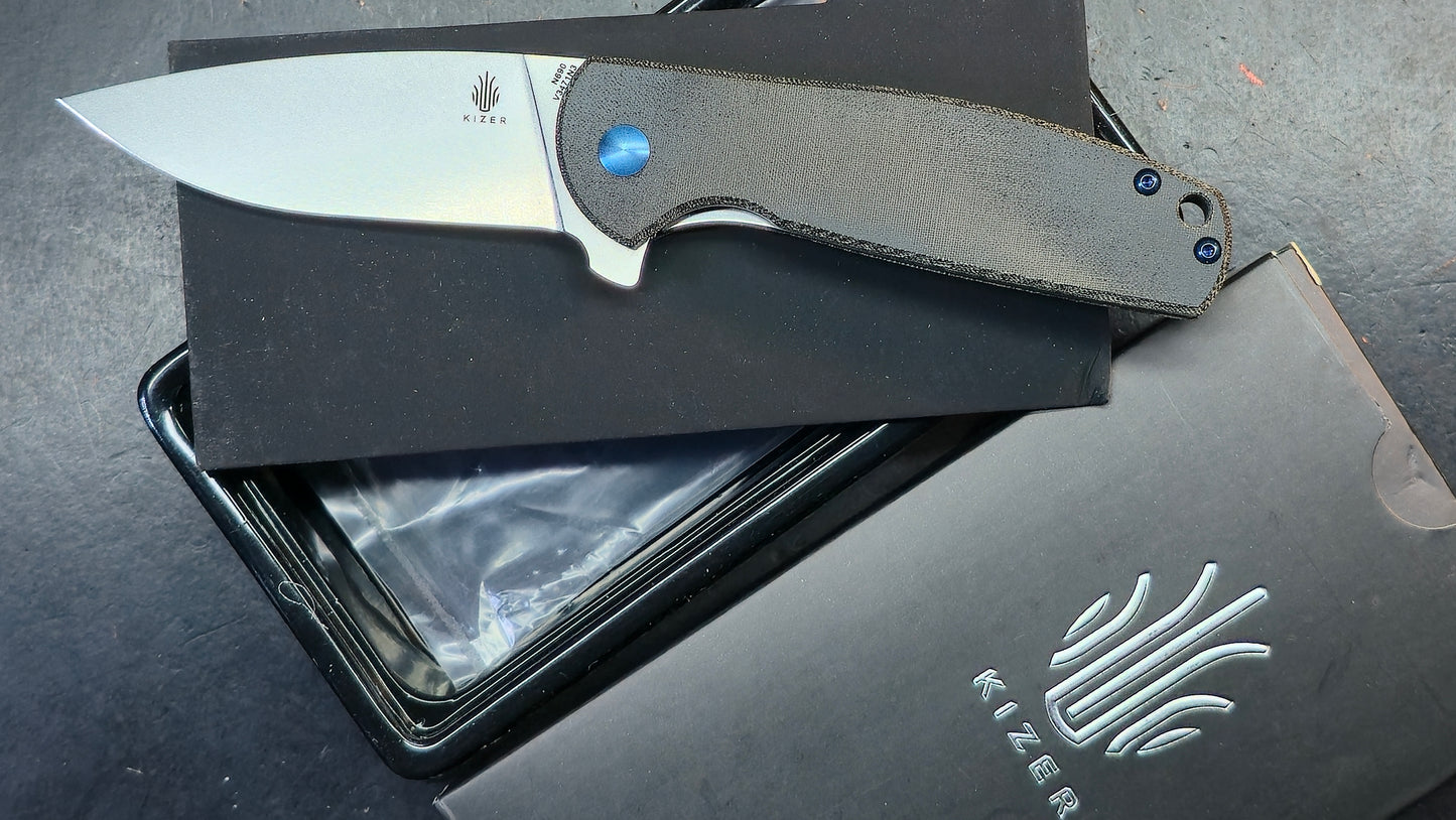 Kizer Gemini Micarta N690