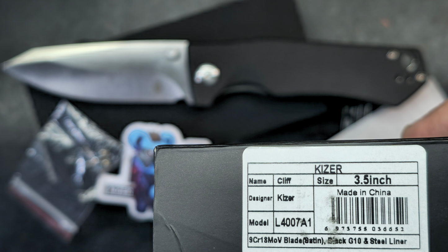 Kizer Cliff G10 9CR18MOV